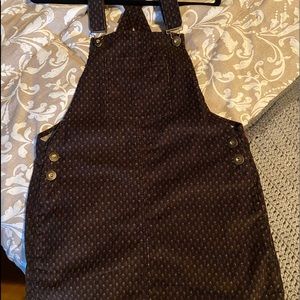 O’Neill corduroy overall dress